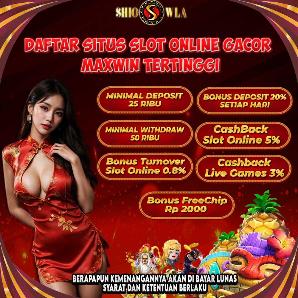 SHIOWLA Situs Slot Gacor Online Slot88 Hari Ini Gampang Menang Jackpot